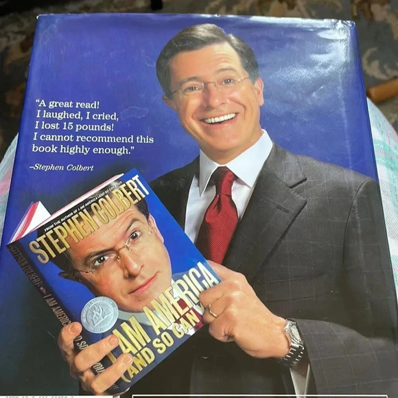Stephen Colbert - I am America Hardcover Book - Picture 6 of 6